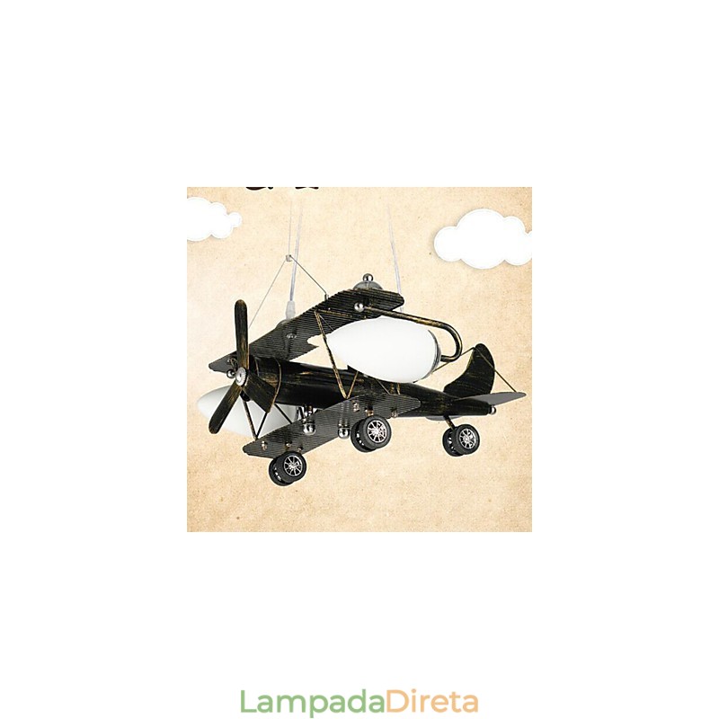 Lâmpada infantil Lâmpadas de avião E lanternas lâmpada Menino Desenho animado iluminação