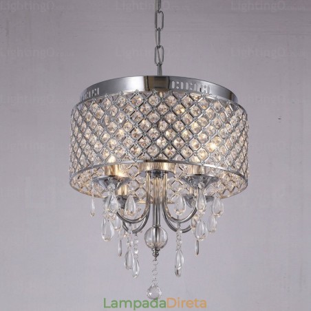 1 luz moderna contemporânea pendente com cúpula de cristal 1 luz moderna contemporânea pendente com cúpula de cristal