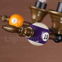 4 Luzes Country Rústico Vintage Retro Pendente Luz