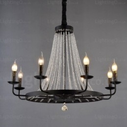 Luminária pendente nórdica de 8 luzes