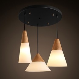 Lustre Mini Estilo Moderno Contemporâneo Metal 3 Luzes Pendentes