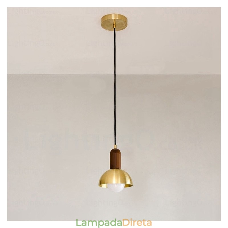 1 Luminária pendente nórdica
