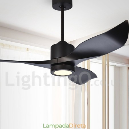 Ventilador de teto rústico Lodge Country de 52" Ventilador de teto rústico Lodge Country de 52"