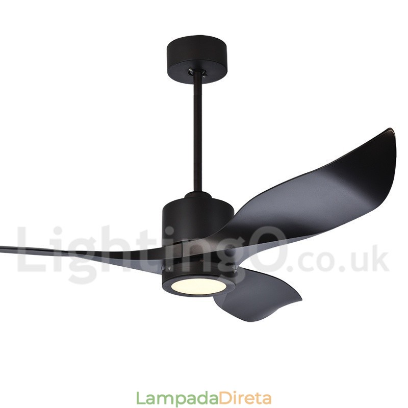 Ventilador de teto rústico Lodge Country de 52"