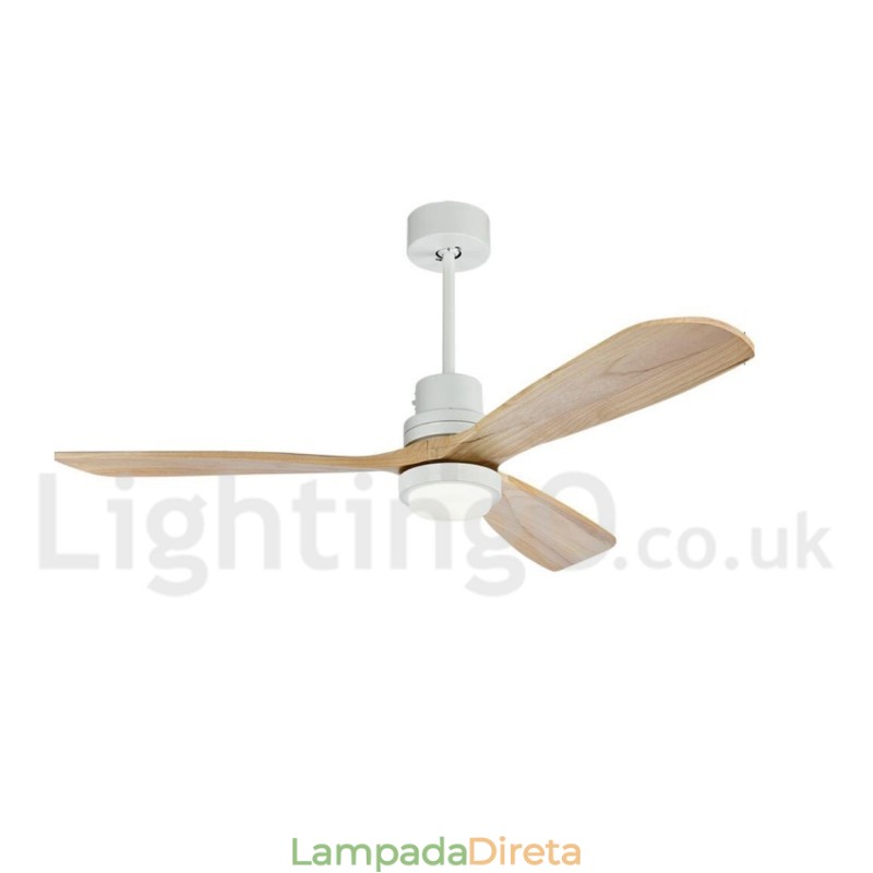 Ventilador de teto nórdico moderno contemporâneo de 36" 42" 52"