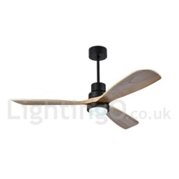 Ventilador de teto nórdico moderno contemporâneo de 42" e 52"