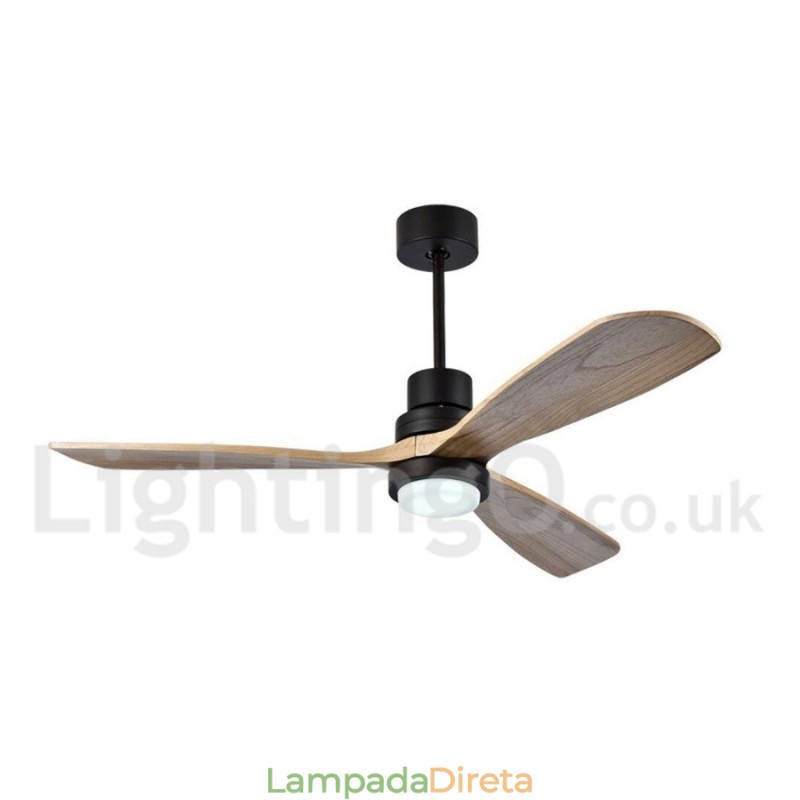 Ventilador de teto nórdico moderno contemporâneo de 42" e 52"