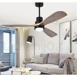 Ventilador de teto nórdico moderno contemporâneo de 42" e 52"