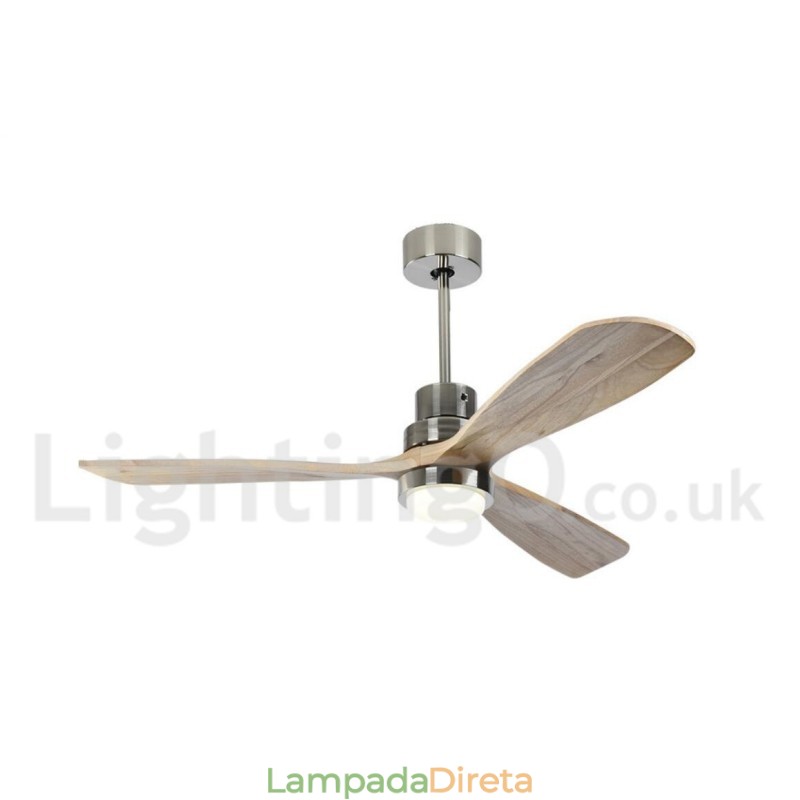Ventilador de teto nórdico moderno contemporâneo de 36" 42" 52"