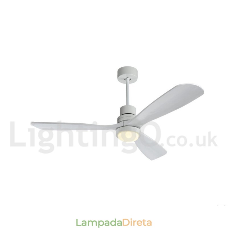 Ventilador de teto nórdico moderno contemporâneo de 36" 42" 52"