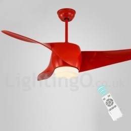 Ventilador de teto moderno e contemporâneo de estilo europeu de 52 pol.