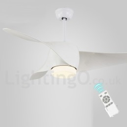 Ventilador de teto moderno e contemporâneo de estilo europeu de 52 pol.