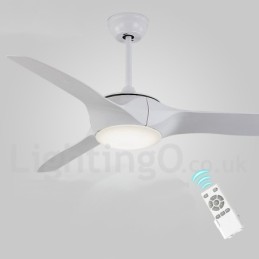 Ventilador de teto moderno e contemporâneo de estilo europeu de 52 pol.