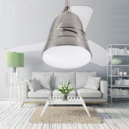 Ventilador de teto nórdico country de 26"