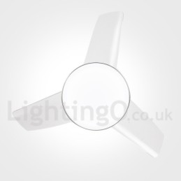 Ventilador de teto nórdico country de 26"