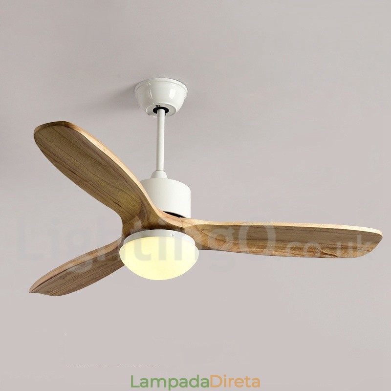 Ventilador de teto nórdico country de 42" e 48"