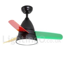 Ventilador de teto moderno contemporâneo de 26"