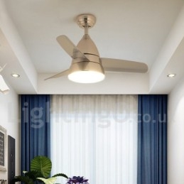 Ventilador de teto moderno contemporâneo de 26"