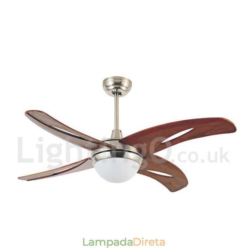 Ventilador de teto moderno contemporâneo de 42"