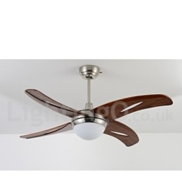 Ventilador de teto moderno contemporâneo de 42"