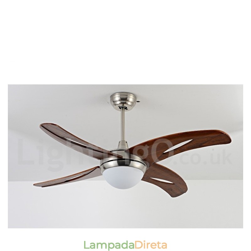 Ventilador de teto moderno contemporâneo de 42"