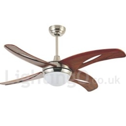 Ventilador de teto moderno contemporâneo de 42"