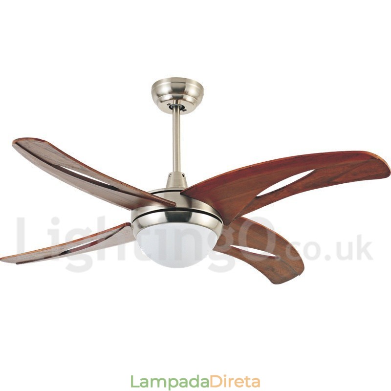 Ventilador de teto moderno contemporâneo de 42"