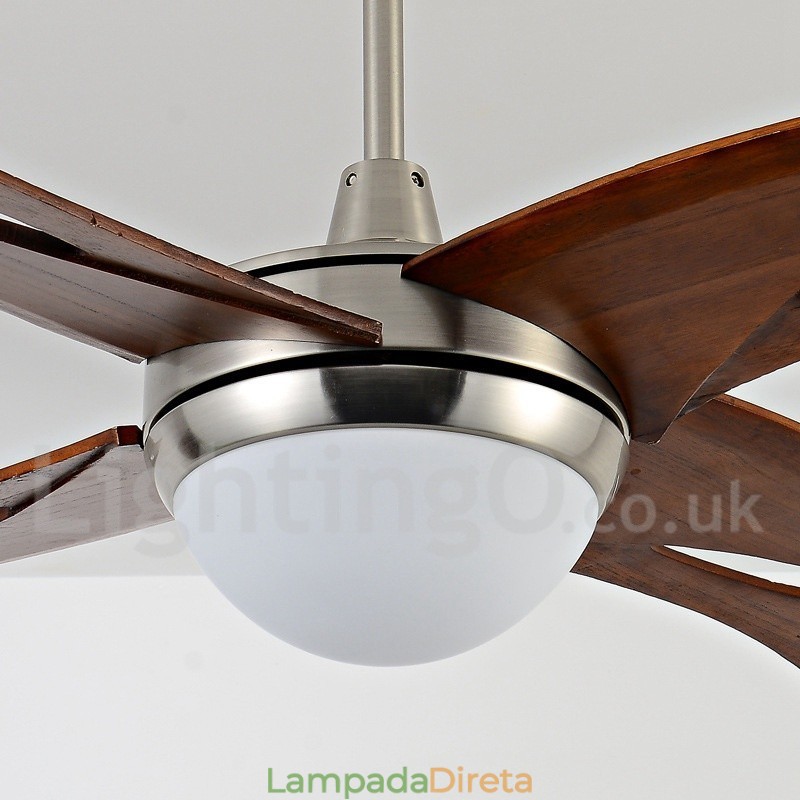 Ventilador de teto moderno contemporâneo de 42"