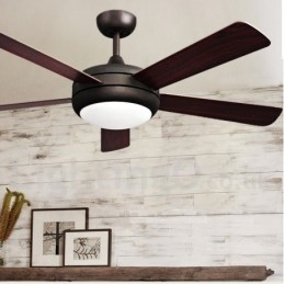 Ventilador de teto vintage estilo europeu de 52"