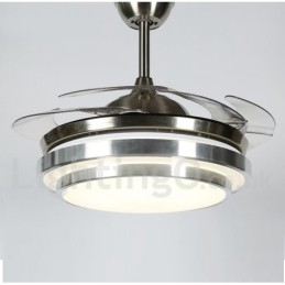Ventilador de teto moderno contemporâneo estilo europeu de 36"