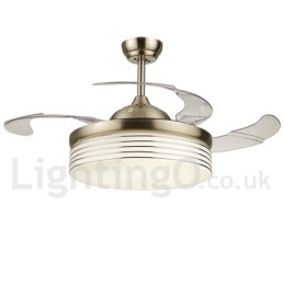 Ventilador de teto moderno contemporâneo estilo europeu de 36"