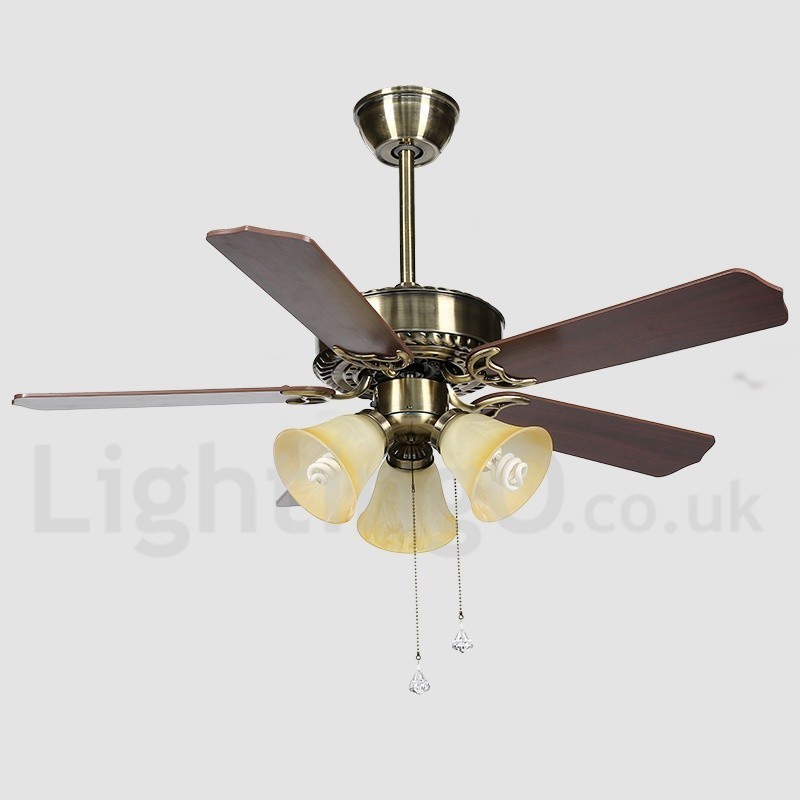 Ventilador de teto moderno contemporâneo de 42"