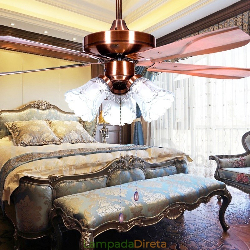 Ventilador de teto moderno contemporâneo de 42"