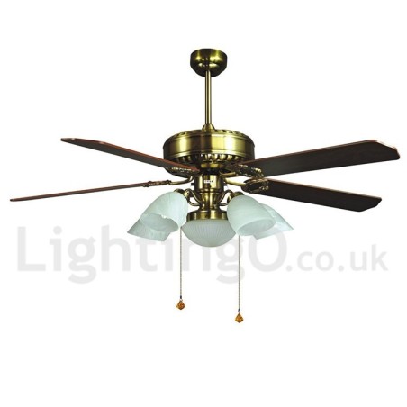 Ventilador de teto moderno contemporâneo estilo europeu de 52 pol. Ventilador de teto moderno contemporâneo estilo europeu de 52 pol.