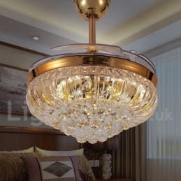 Ventilador de teto moderno contemporâneo estilo europeu de 42"