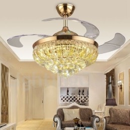 Ventilador de teto moderno contemporâneo estilo europeu de 42"