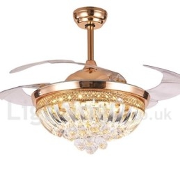 Ventilador de teto moderno contemporâneo estilo europeu de 42"