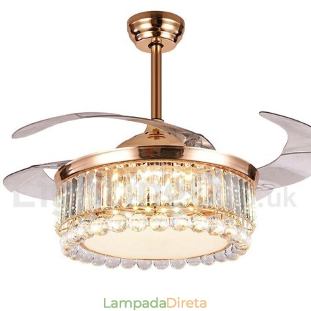 Ventilador de teto moderno contemporâneo estilo europeu de 42" Ventilador de teto moderno contemporâneo estilo europeu de 42"
