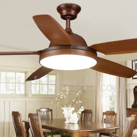 Ventilador de teto nórdico country de 56" Ventilador de teto nórdico country de 56"