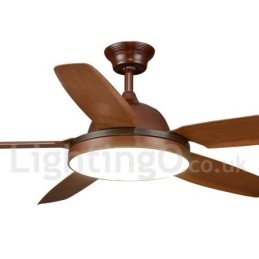 Ventilador de teto nórdico country de 56"