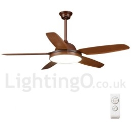 Ventilador de teto nórdico country de 56"
