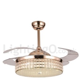 Ventilador de teto moderno contemporâneo estilo europeu de 42"