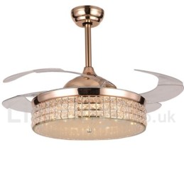 Ventilador de teto moderno contemporâneo estilo europeu de 42"