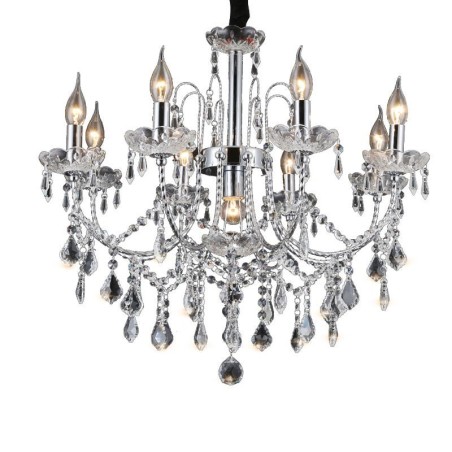 Lustre de Cristal Elegante com 9 Luzes Lustre de Cristal Elegante com 9 Luzes