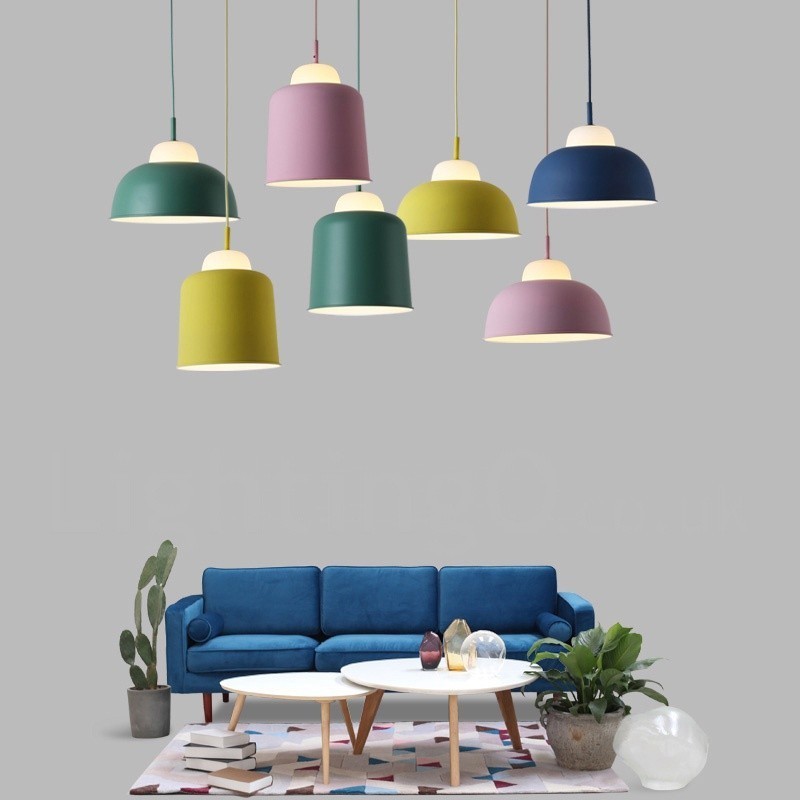Loja de exposição de iluminação de aço contemporânea moderna Luz pendente