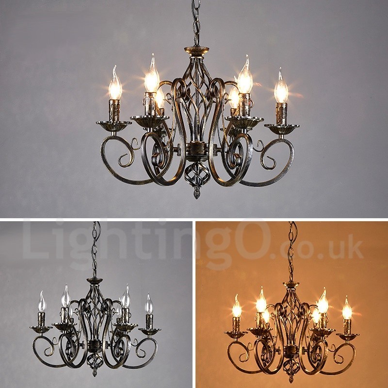 Loja de iluminação de aço estilo industrial, lustre pendente, luz
