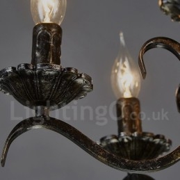 Loja de iluminação de aço estilo industrial, lustre pendente, luz