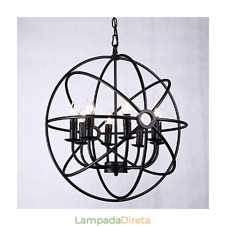 Mini Estilo Lustre Pingente Luz Moderna Contemporânea Tradicional Clássico Rústico Lodge Retro Lanterna Country Globe Mini Estilo Lustre Pingente Luz Moderna Contemporânea Tradicional Clássico Rústico Lodge Retro Lanterna Country Globe