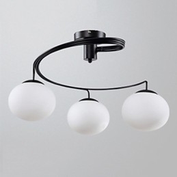 Luminárias pendentes modernas contemporâneas de metal