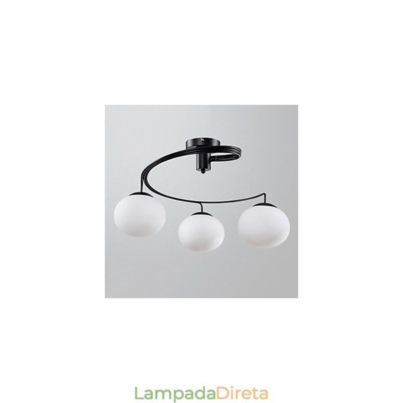 Luminárias pendentes modernas contemporâneas de metal